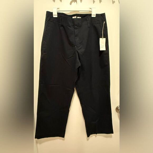 A New Day Black Pants Classic Straight-Leg - Picture 2 of 9